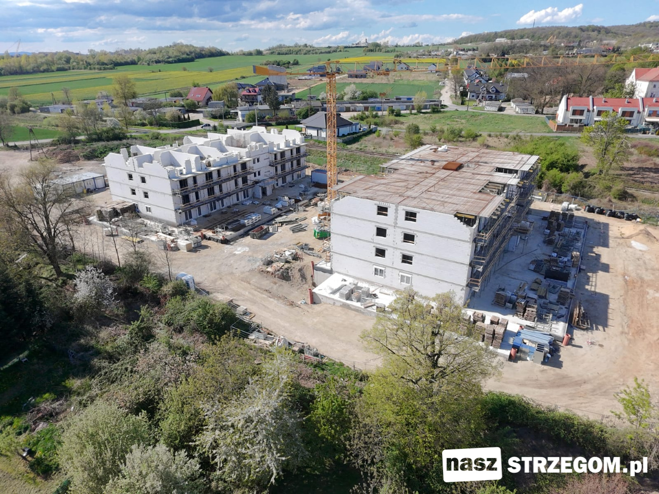 Budowa 88 mieszkań w systemie TBS w Strzegomiu nabiera tempa [FOTO] 